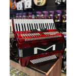 Acordeon Michael 120bx Vermelha - Seminovo