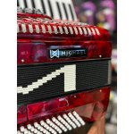 Acordeon Michael 120bx Vermelha - Seminovo