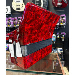 Acordeon Michael Acm8007n 80 Baixos Vermelha C/Case