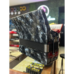 Acordeon Michael Acm8007n 80 Baixos Preto Marmorizado C/Case Acordeon Michael Acm8007n 80 Baixos Preto Marmorizado C/Case