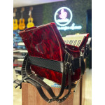 Acordeon Michael 120bx Vermelha - Seminovo