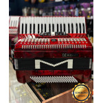 Acordeon Michael 120bx Vermelha - Seminovo