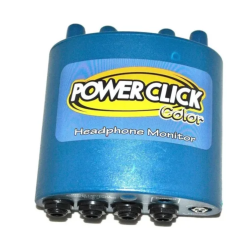 Amplificador Power Click Color Headphone Monitor Azul 