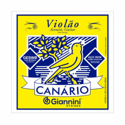 Encordoamento Canario Violao Aco com Bolinha Geswb