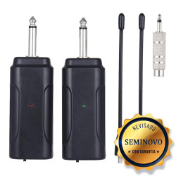 TRANSMISSOR OPEN PORTATIL P10 WIRELESS - SEMINOVO