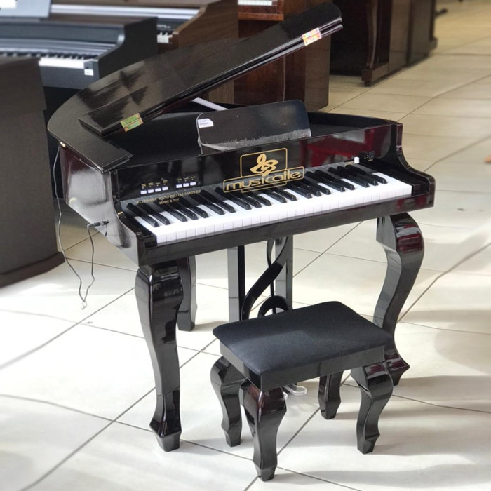 Piano infantil com banqueta