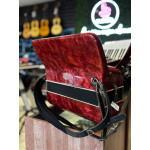 Acordeon Rialto Luxo 80 Baixos Vermelho Seminovo