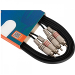 Cabo Hayonik Linha Brasil - 2 Rca X 2 Rca - 1,8 Metros