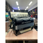 Acordeon Exselsior 120b 4 Vozes 11/5 Registro Italiano C/ Capa Original - Seminovo