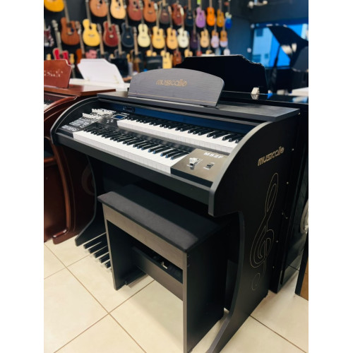 ORGAO MUSICALLE MS2F PRETO FOSCO