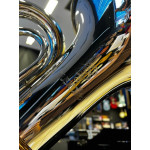 TUBA SINFÔNICA MUSICALLE 4/4 BB 4 PISTOS NIQ/CH BANHO OURO