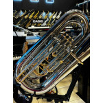TUBA SINFÔNICA MUSICALLE 4/4 BB 4 PISTOS NIQ/CH BANHO OURO