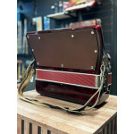 Acordeon Super Frascatti Profissional 120 Baixos 9 Registros e Abafador - Seminovo