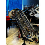 TUBA SINFÔNICA MUSICALLE 4/4 BB 4 PISTOS NIQ/CH BANHO OURO