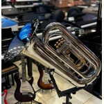 TUBA SINFÔNICA MUSICALLE 4/4 BB 4 PISTOS NIQ/CH BANHO OURO