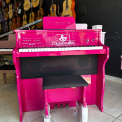 Piano Armario Musicalle Infantil Pink