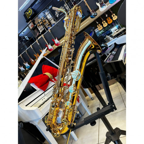 SAXOFONE BARITONO MUSICALLE MB1000 LAQUEADO