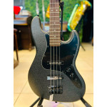 Baixo Seizi Fun Jazu Jb 4 All Black Sparkle Satin - 10361153