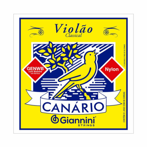 Encordoamento Canario Violao Ny com Bolinha Genwb