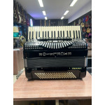 Acordeon Exselsior 120b 4 Vozes 11/5 Registro Italiano C/ Capa Original - Seminovo