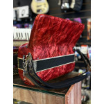 Acordeon Rialto Luxo 80 Baixos Vermelho Seminovo