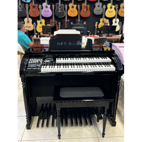 ORGAO MUSICALLE MD850 SUPREME PRETO ORGAO MUSICALLE MD850 SUPREME PRETO
