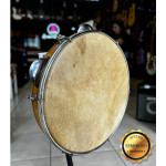 Pandeiro 10" Madeira Verniz C/ Pele Couro - Seminovo