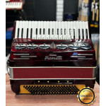 Acordeon Super Frascatti Profissional 120 Baixos 9 Registros e Abafador - Seminovo