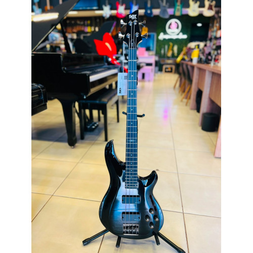 Baixo Schecter Sgr 4 Cordas C4 Bass Gloss Black 3815 Cn - 026180 Baixo Schecter Sgr 4 Cordas C4 Bass Gloss Black 3815 Cn - 026180