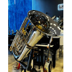 TUBA SINFÔNICA MUSICALLE 4/4 BB 4 PISTOS NIQ/CH BANHO OURO