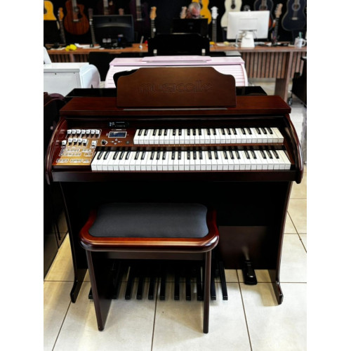 ORGAO MUSICALLE MS6F IMBUIA ACETINADO ORGAO MUSICALLE MS6F IMBUIA ACETINADO