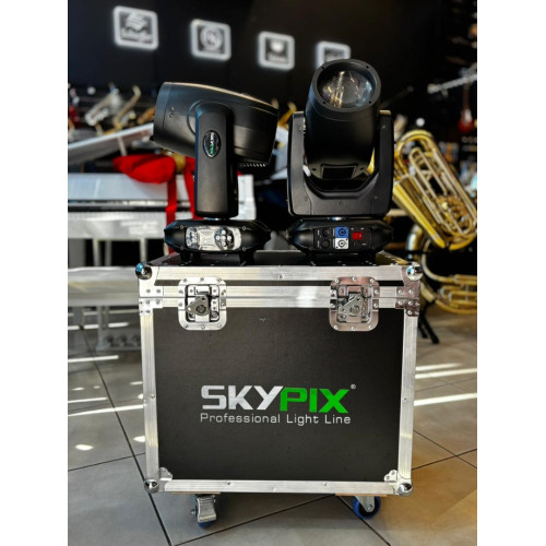 Iluminação Skypix Moving Head Canhao Cabeça Giratoria 250w