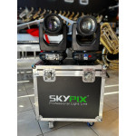 Iluminação Skypix Moving Head Canhao Cabeça Giratoria 250w