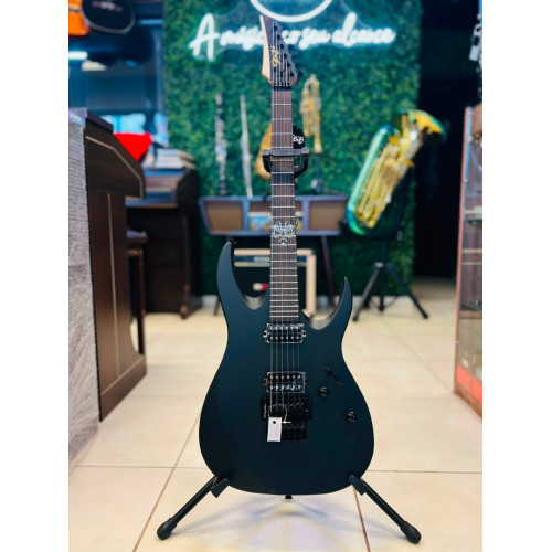 Guitarra Seizi Katana Akuma Hh Floyd Rose Black Satin - 10361273