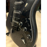 Guitarra Seizi Fun Katana Musashi Hss Ph All Black Sparkle Satin - 10361159