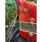 Acordeon Paolo Soprani 80bx Vermelho - Seminovo