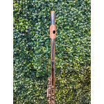Flauta Transversal Pearl Nc96 C/ Tamp Afin Banh Ouro - Seminovo