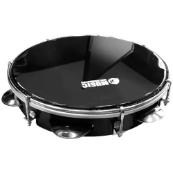 PANDEIRO PHX 10'' ABS PELE LEITOSA PRETO - 87 ABS BK