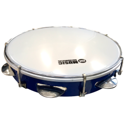 PANDEIRO PHX 10'' ABS PELE LEITOSA AZUL - 83 ABS BL LE