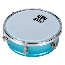 TAMBORIM PHX SAMBA MUSIC 6" ALUMINIO AZUL - TBA 55 AZ