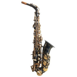 SAXOFONE ALTO PRINCE ASA30BN BK/LAQ - 800764