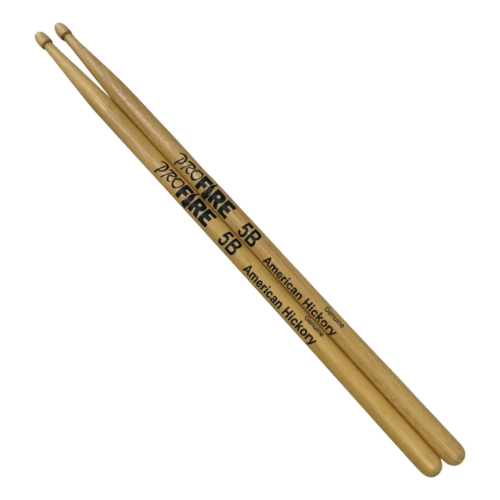 Baqueta Spanking 5b Pro Fire Ponta Madeira Hickory
