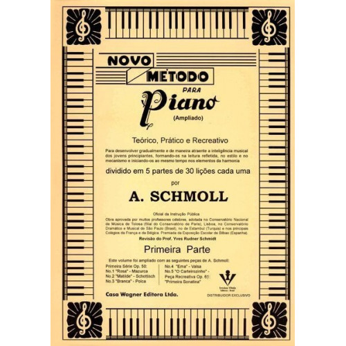 METODO SCHMOLL PIANO PRIMEIRA PARTE