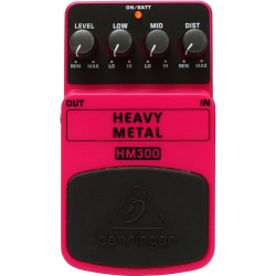 PEDAL BEHRINGER HEAVY METAL DISTORTION HM
