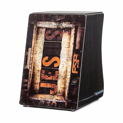 CAJON FSA GOSPEL FG1508 JESUS ELÉTRO-ACÚSTICO