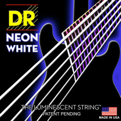 ENCORDOAMENTO DR NEON WHITE GUITARRA NWE-010