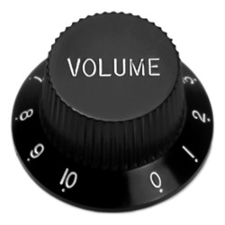 KNOB GUITARRA STRATO KBST (1V/2T) PRETO - 4288