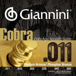 ENCORDOAMENTO GIANNINI VIOLAO COBRA ACO 011
