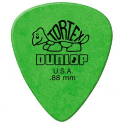 PALHETA DUNLOP TORTEX 0.88MM VERDE - 1344