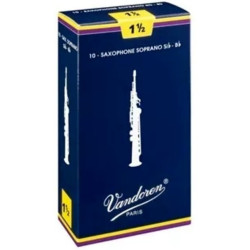 PALHETA VANDOREN SAX SOPRANO TRAD 1.5 - 2218